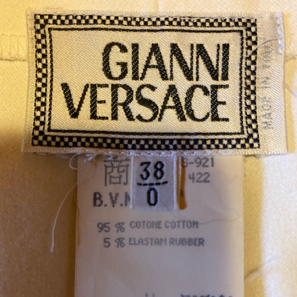 Vintage Versace Mini Skirt - Picture 3 of 4